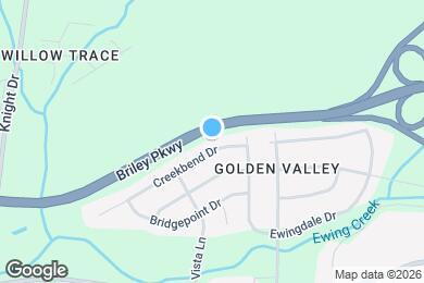 Map image of the property - 2814 Creekbend Dr