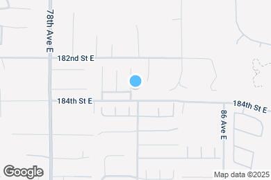 Map image of the property - 18321 81st Ave Ct E