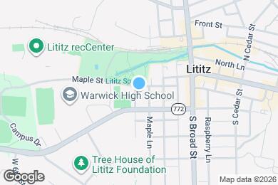Map image of the property - 5 S Walnut St