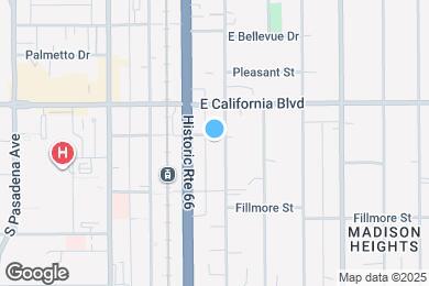 Map image of the property - 645 S Marengo Ave