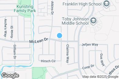 Map image of the property - 10114 Upshaw Way