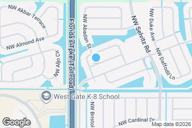 Map image of the property - 4604 NW Bighorn Ave