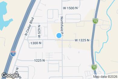 Map image of the property - 404 W 1325 N
