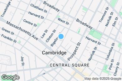 Map image of the property - 21 Inman St