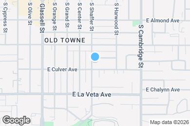 Map image of the property - 373 S Shaffer St