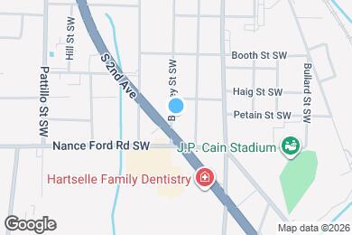 Map image of the property - 1208 Barkley St SW