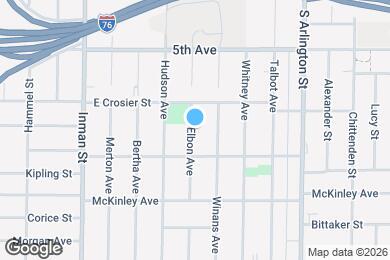 Map image of the property - 569 Elbon Ave