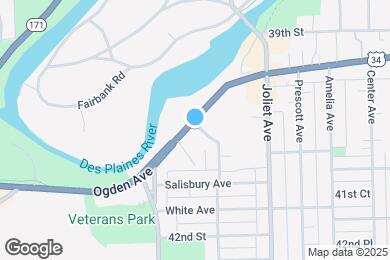 Map image of the property - 8129 Ogden Ave