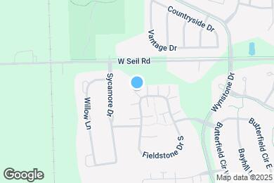 Map image of the property - 1746 Fieldstone Dr N