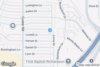 Map image of the property - 404 Lowell Ln