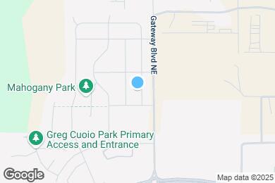 Map image of the property - 2825 Mahogany St NE