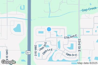 Map image of the property - 5608 29th St Cir E