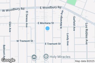 Map image of the property - 1970 N Raymond Ave