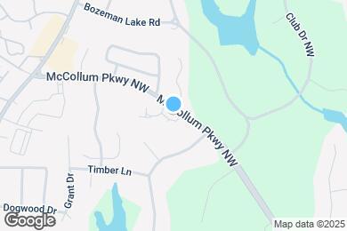 Map image of the property - 1105 Country Club Pl