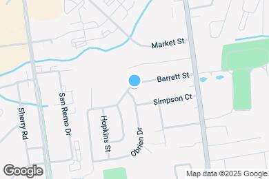 Map image of the property - 45 Barrett St
