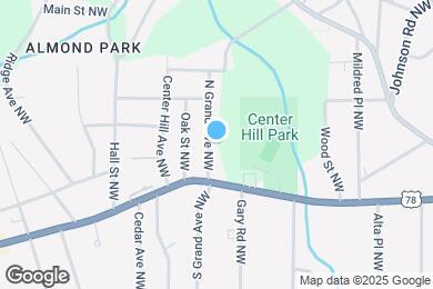 Map image of the property - 851 N Grand Ave NW