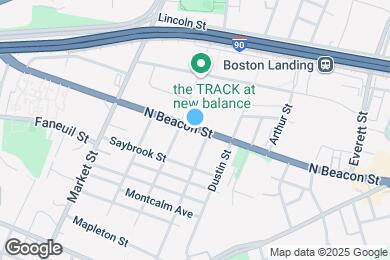 Map image of the property - 146 N Beacon St
