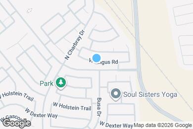 Map image of the property - 205 W Angus Rd