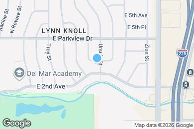 Map image of the property - 201 Toledo St