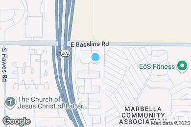 Map image of the property - 8741 E Kiva Ave