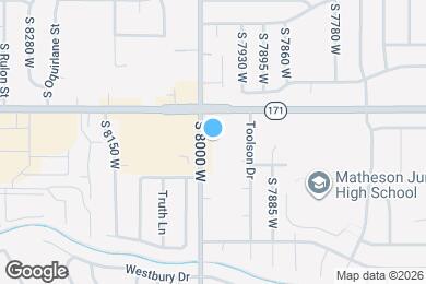 Map image of the property - 3533 S 8000 W