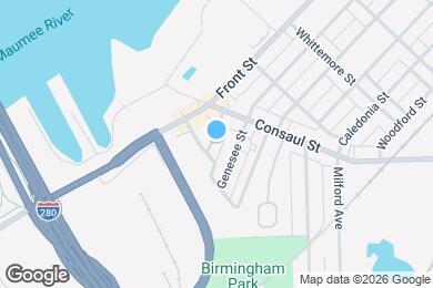 Map image of the property - 1964 Burr St