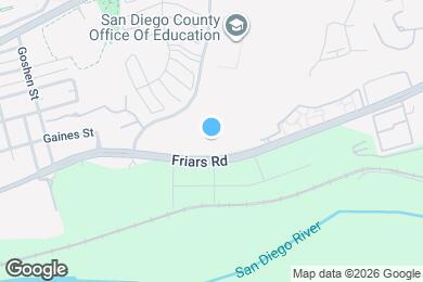 Map image of the property - 6314 Friars Rd