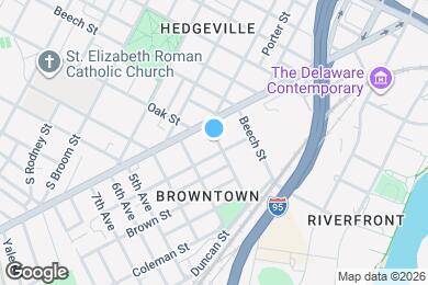 Map image of the property - 14 Lower Oak St