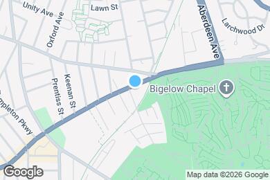 Map image of the property - 805 Mount Auburn St