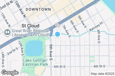 Map image of the property - 305 8th Ave S