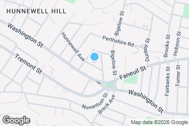 Map image of the property - 17 Hunnewell Ave