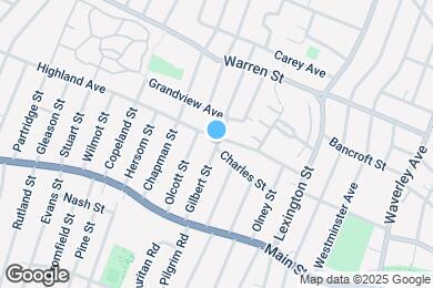 Map image of the property - 62 Gilbert St