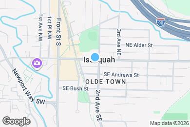 Map image of the property - 185 E Sunset Way