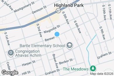 Map image of the property - 206 S 4th Ave