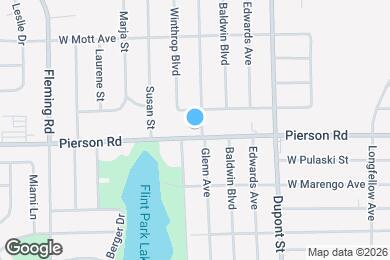 Map image of the property - 1002 W Pierson Rd