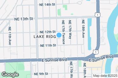 Map image of the property - 1120 NE 17th Ave