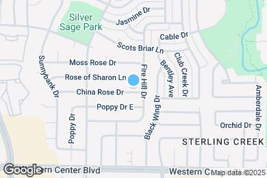 Map image of the property - 4757 China Rose Dr