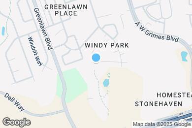 Map image of the property - 1582 Parkfield Cir