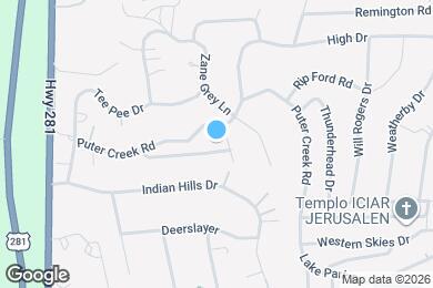 Map image of the property - 1197 Chisolm Trail