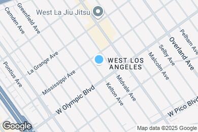 Map image of the property - 2122 Kelton Ave