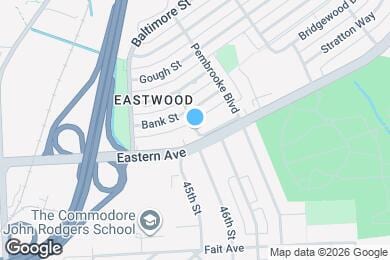 Map image of the property - 7006 Eastern Ave