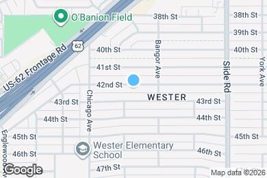 Map image of the property - 5415 42nd St