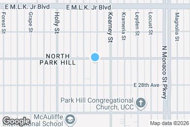 Map image of the property - 2875 Jasmine St