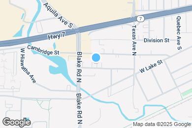 Map image of the property - 1305 Oxford St