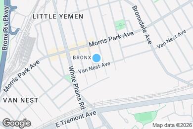 Map image of the property - 753 Van Nest Ave