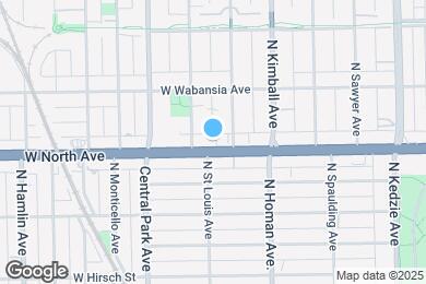 Map image of the property - 3462 W North Ave
