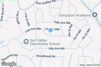 Map image of the property - 920 19th Ave NW