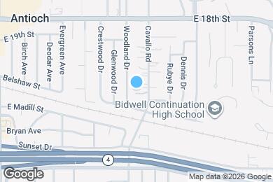 Map image of the property - 2012 Cavallo Rd