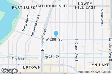Map image of the property - 1310 W 28th St