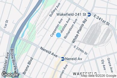 Map image of the property - 640 E 239th St